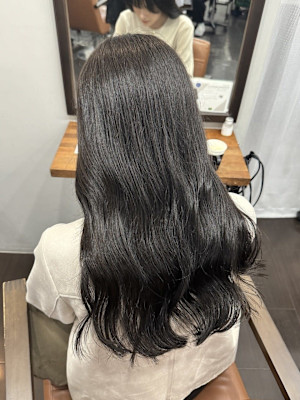 透明感カラー・グレージュ