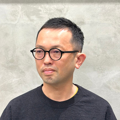 メガネに合う！　好印象の爽快フェード