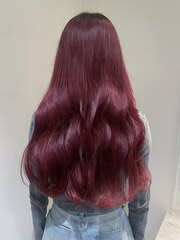 《チェリーレッドカラー》色もち抜群◎