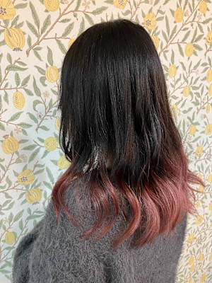 上品グラデーションカラー