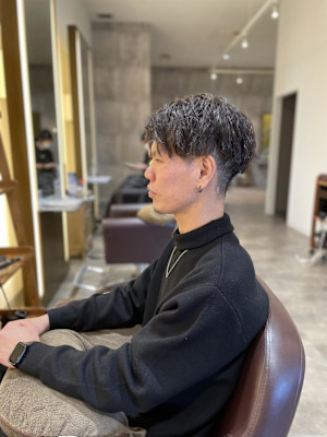 バチバチツイストパーマ【ARCH片山】