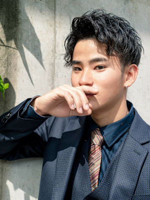 スパイラルパーマ/メンズカット/銀座/有楽町/理容室