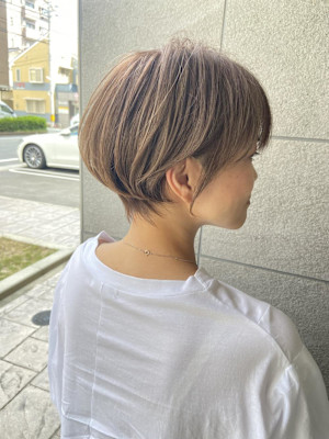 ハイトーンショートボブ☆
