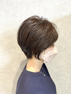 30代/40代/50代/ショートカット/髪質改善