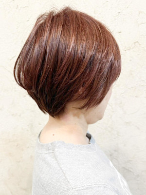 【Flor_戸塚】*大人ショート+オレンジベージュ*