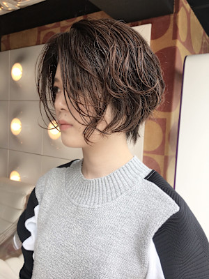 【WORKS】外国人風ルーズボブ