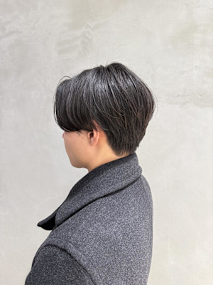 メンズカット/センターパート