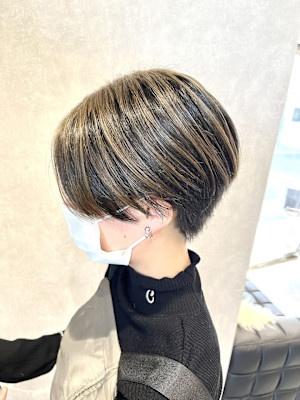 20代/30代/40代/50代/ハイライト/ハンサムショート