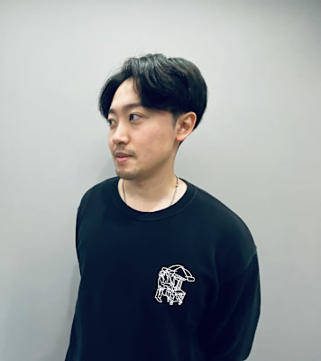 20代/30代/40代/50代/センターパート/メンズカット