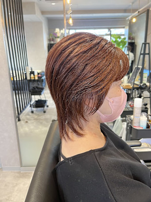 30代/40代/50代/ショート/ウルフカット