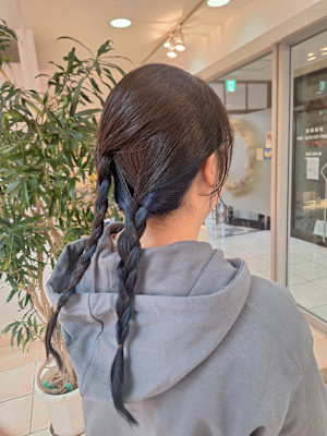 韓国ヘアアレンジ