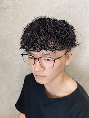 メンズ必見！波巻きパーマ！！