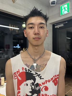 モヒカン/パンク/ツノヘア