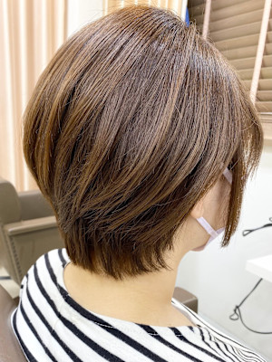 くびれショート 似合わせカット