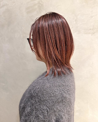 ボルドーカラー/髪質改善カラー