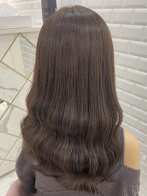 初カラー！チョコレートブラウン♪_ユウ