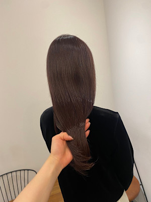 池袋/カラー/髪質改善/イルミナカラー/ピンクブラウン