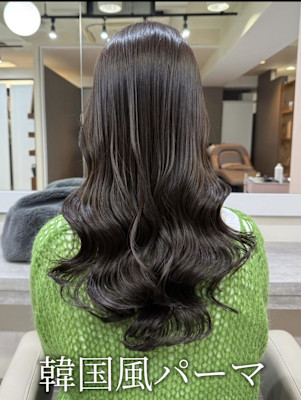 韓国風パーマ/コテ巻き風パーマ/韓国ヘア