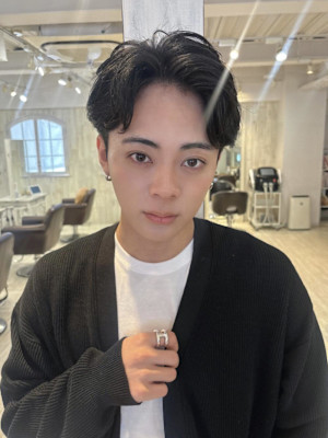 メンズ/カット/ニュアンスパーマ/メンズサロン