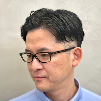 ビジネス大活躍！爽やか◎アップバング