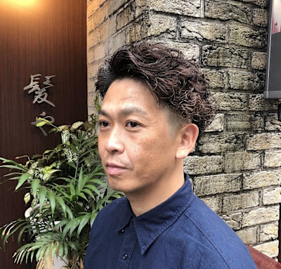 メンズパーマスタイルスタイル