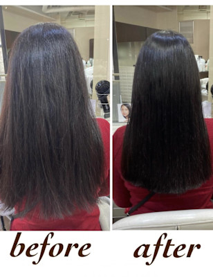 【美髪整形】異次元の最新髪質改善☆シルク酸性ストレート