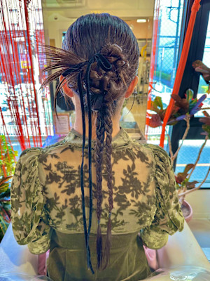 結婚式、パーティーに　ヘアセット　ヘアアレンジ 