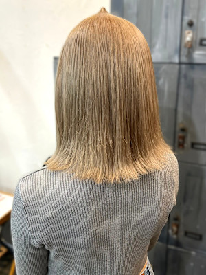 Rumor/透明感ダブルカラー【ミルクティーベージュ】