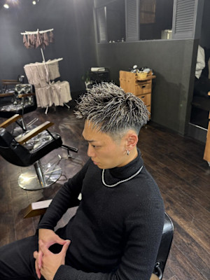 【ホワイトメッシュ×ツイスト】