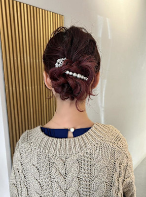 【Nanaka】毛先で遊ぶ一癖アレンジ。