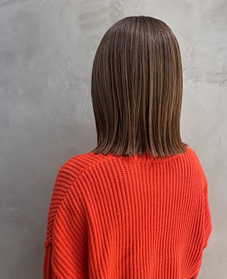 ボブ/髪質改善/艶髪/オージュア