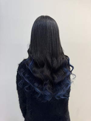 大人韓国風style！黒×青！