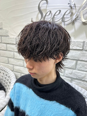 シャドウパーマ/ツイストスパイラル/波巻きスパイラル