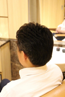 ビジネスアイロンパーマ