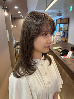 ナチュラルレイヤー、韓国風レイヤー、レイヤー【PiNo井上】