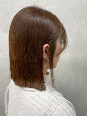 美髪髪質改善トリートメント/似合わせカット/フェミニンロング