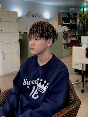 イメージチェンジ　cut＆perm＆highlight