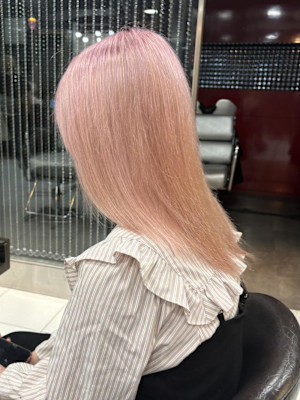 ペールピンク/ブリーチ/ハイトーン 岩崎錦糸町北口