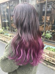 ＊ピンクバイオレットグラデーション