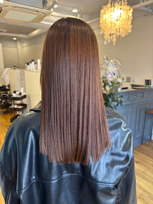 髪質改善トリートメント×ロング