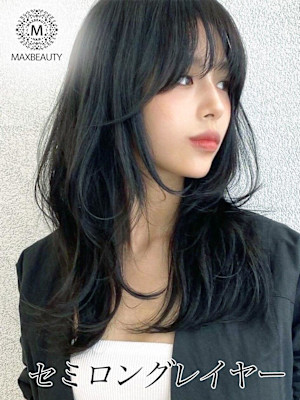 無造作セミロングレイヤー☆銀座/東京駅