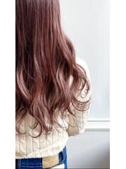 ＊ピンクベージュ＊ブリーチなし