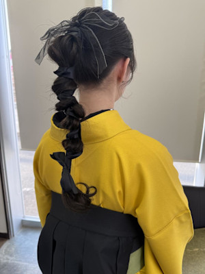 卒業ヘアアレンジ