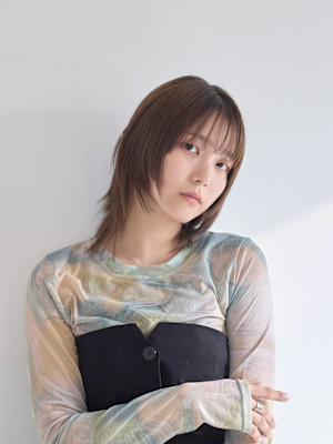 【La fith】ウルフ×顔周りレイヤー×シースルーバング