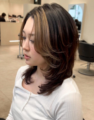 フェイスフレーミング×レイヤーカット