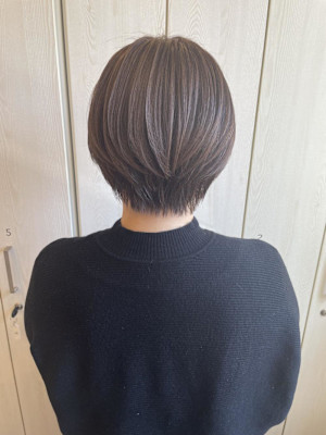 くびれショート/ナチュラルカラー/ブランジュ