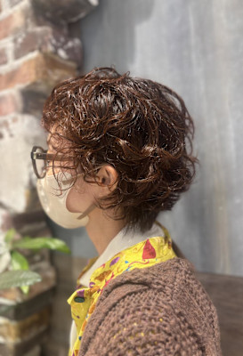 クセ毛生かしパーマ