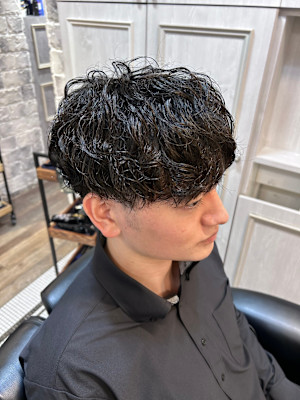 ツイストスパイラルパーマ/マッシュ/波巻きパーマ