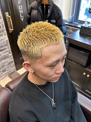 クロップ/スキンフェード/バスカット