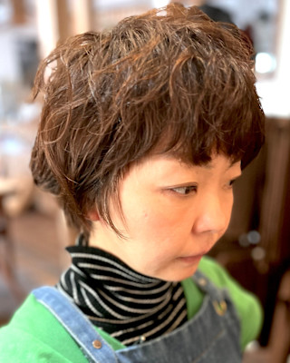 ゆるふわ低音ホットパーマ